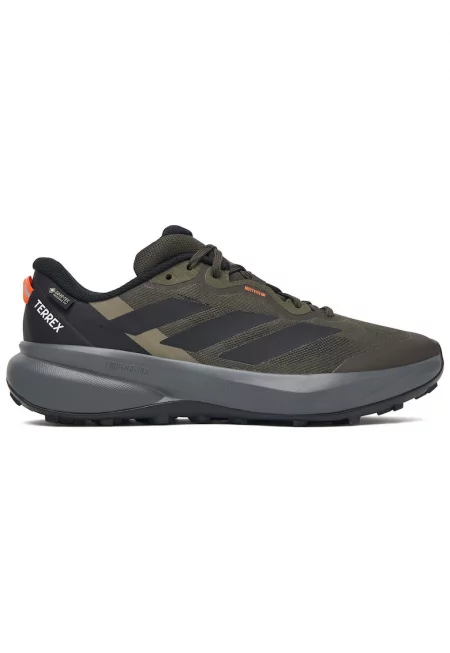 мъжки текстилни маратонки с GORE-TEX - Terrex - зелени/черни - Зелен