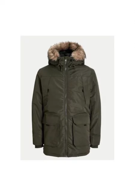 Мъжко яке -  304514319 - Полиестер - Зелено