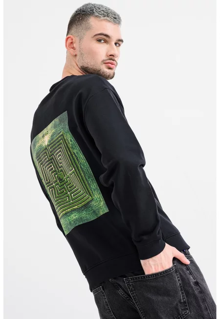 Памучен суитшърт Damaze с принт