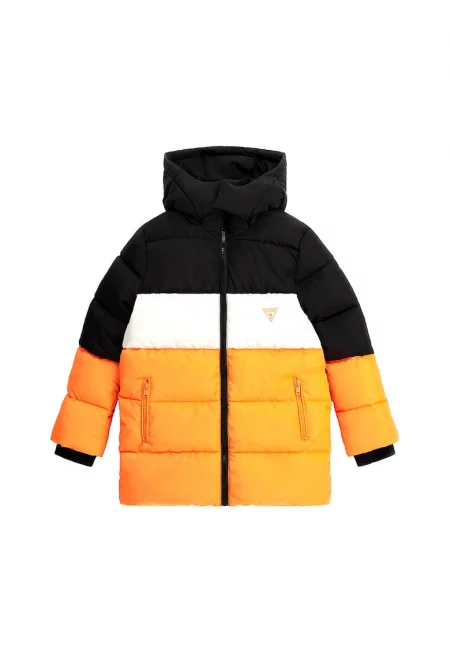 Подплатено зимно яке с качулка