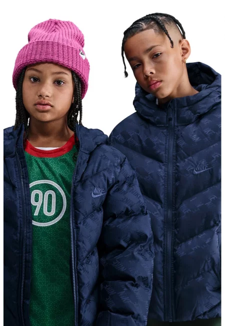 Подплатено зимно яке с качулка