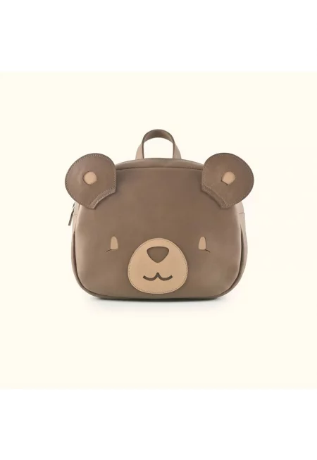 Раница от естествена кожа - Charmin - кафява - Кафяв