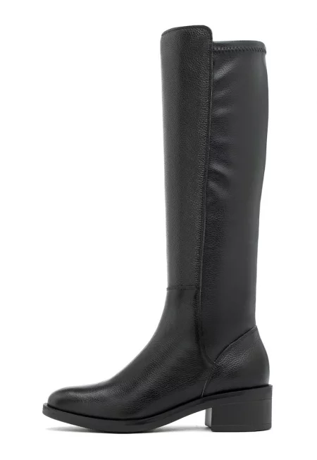 Ryłko - Ботуши до коляното Bianka с масивен ток