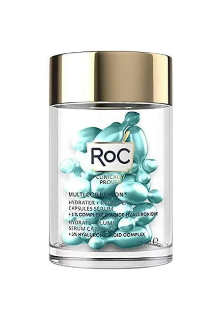 Серум за лице -  Хидратиращ ефект - Хиалуронова киселина - 30 капсули