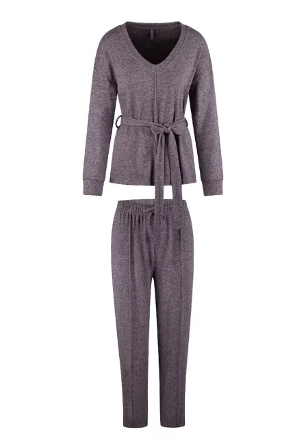 Шпиц пижама - Прашно розово