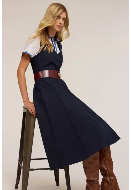 Шпиц рокля - Черен