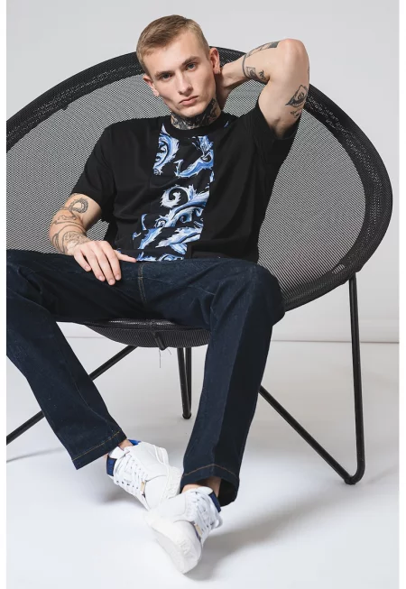 Слим дънки Derby - Ултрамарин синьо