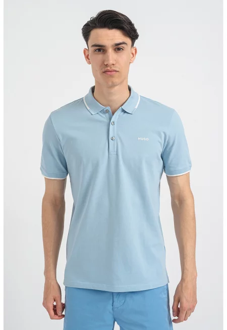 Слим тениска Dinoso с яка