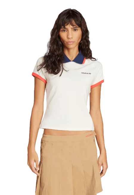 Слим тениска с яка