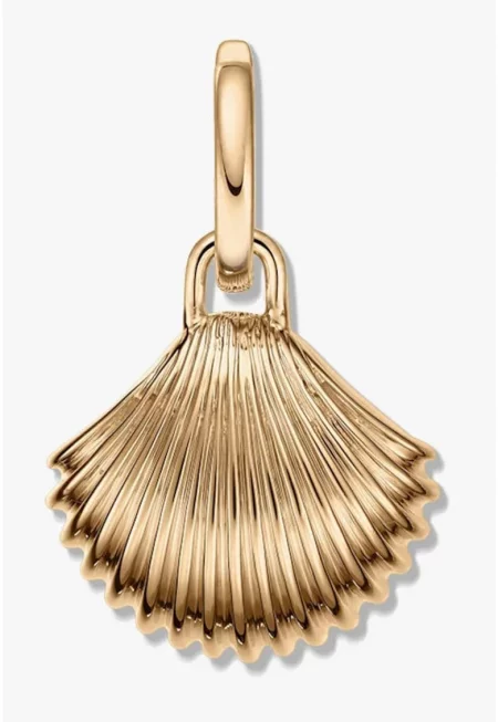 Сребърен медальон Golden Shell