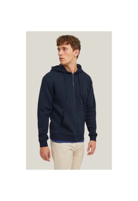 Суичър JACK &JONES Bradley - 12249342-Navy Blazer 31161 - Тъмносин