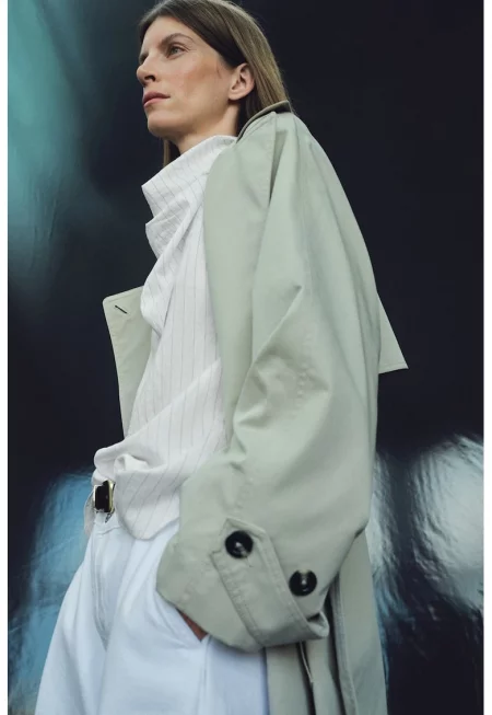 Свободна блуза с носна кърпичка