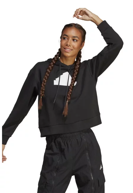 Свободно худи Future Icons - Черен