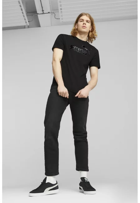 Тениска от памук Ess+ Camo