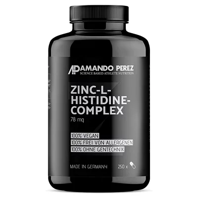 Zink L-Histidine Komplex / Цинк L-хистидин комплекс, 250 капсули