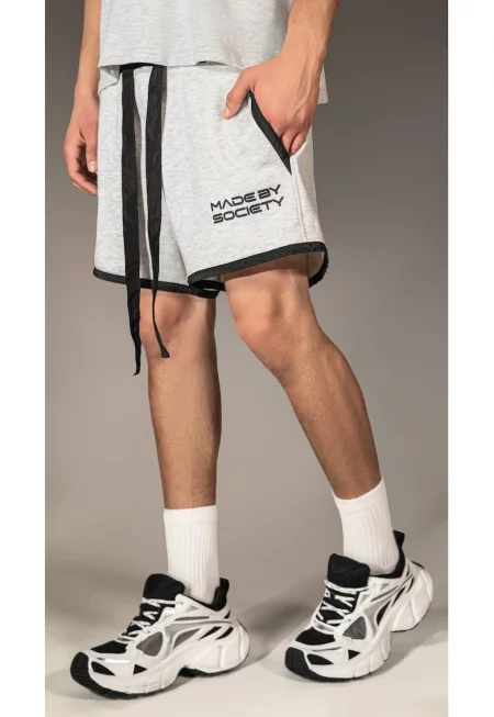 Бермуди Произведено от Society - B15635 - Сив