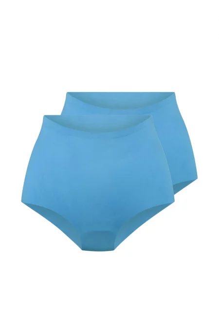 Безшевни бикини с висока талия - 2 чифта