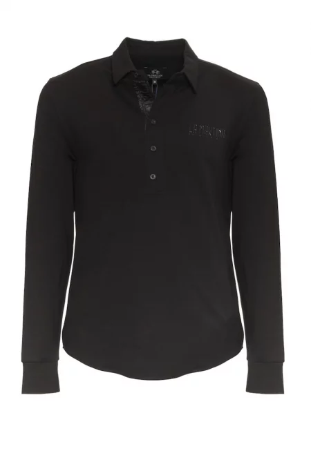 Bluza polo barbati  ZMP021 - Черен