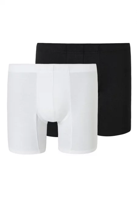 Боксерки - 2 чифта - Бял/Черен