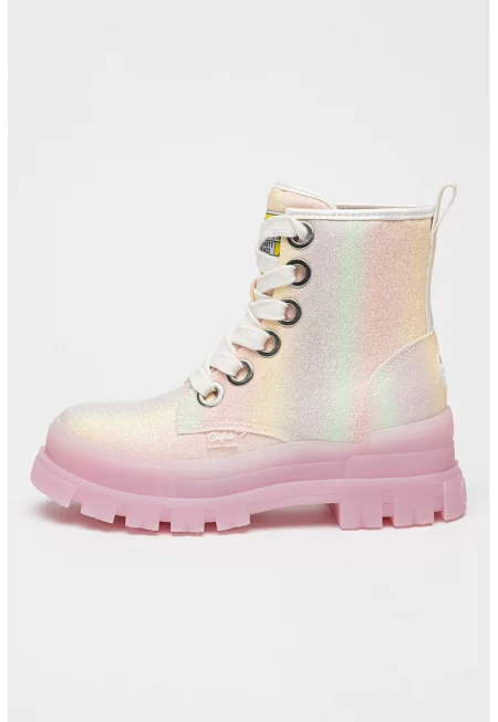 Боти Aspha - Зелен/Жълт/Розово