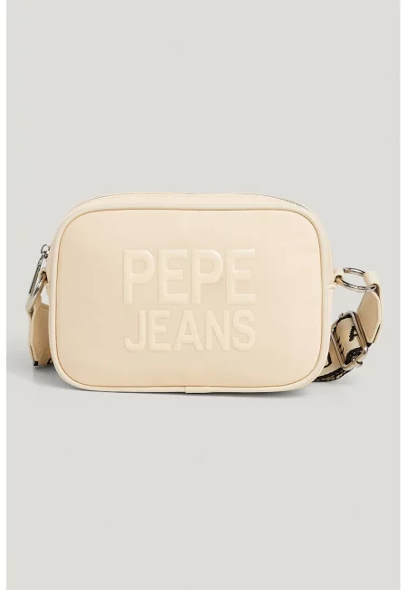 Чанта през рамо от еко кожа с лого