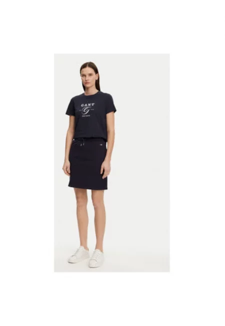 Дамска тениска -  305367075 - Памук - Син - Син