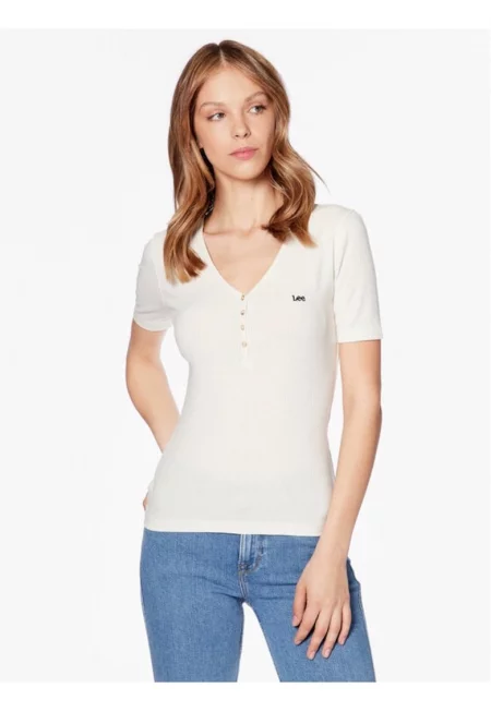 Дамска тениска -  745906 - Екрю - Полиестер -