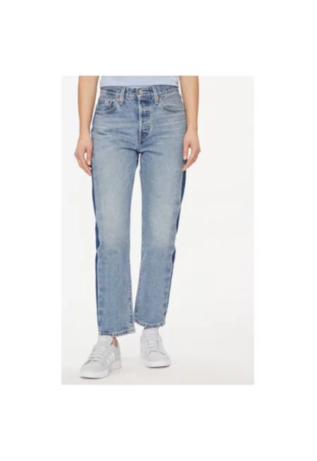 Дамски дънки -  303866389 - Памук - Син - Син