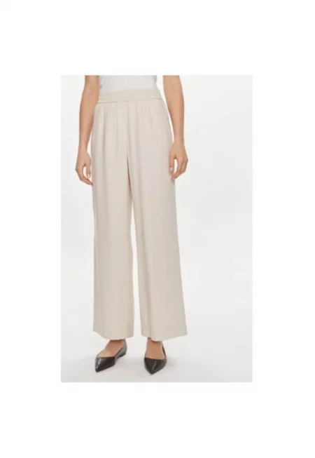 Дамски панталон -  303698317 - Вискоза - Бежов