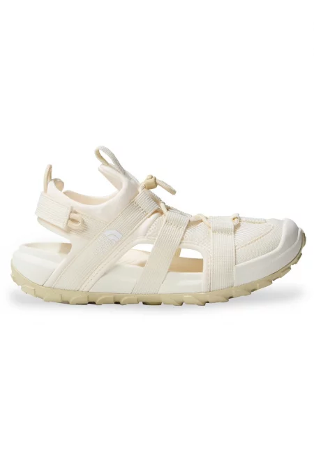 Дамски сандали - NF0A8ADQTOB1 -  Текстил - Екрю