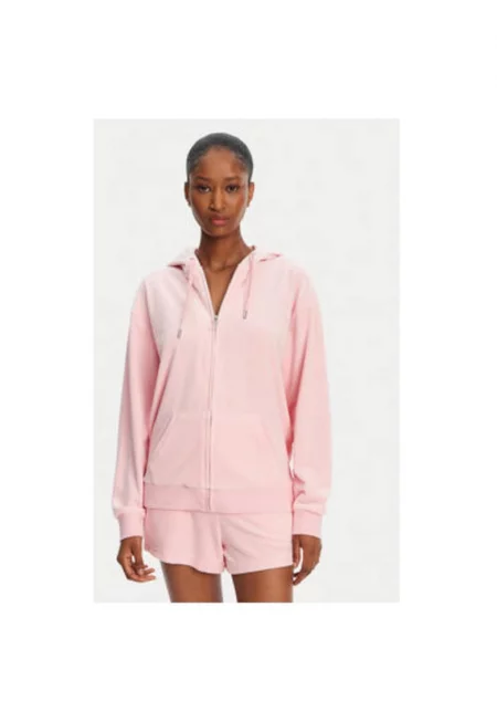 Дамски суитшърт  JCWAS24342 - Полиестер - Розов - Розово