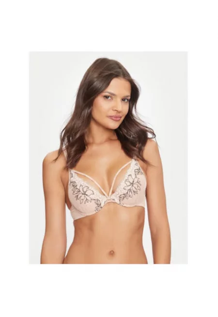 Дамски сутиен -  304178733 - Полиамид - Бежов - Бежов