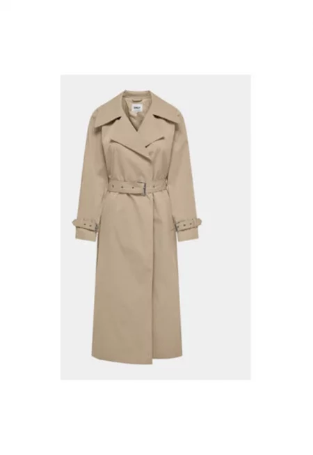 Дамски тренчкот -  303387648 - Полиестер - Бежов - Бежов