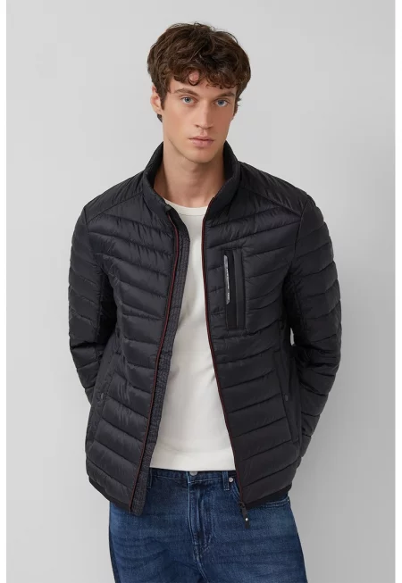 Капитонирано зимно яке с джобове с цип