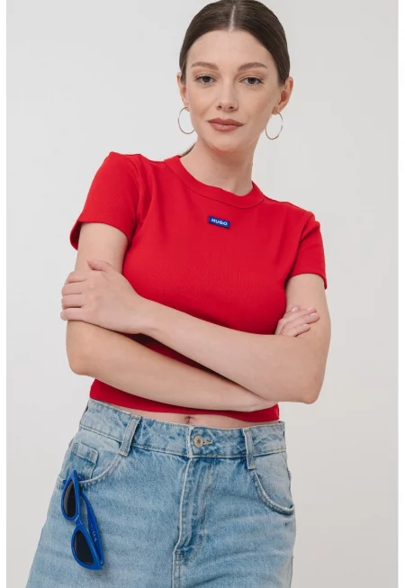 Къса слим тениска Baby