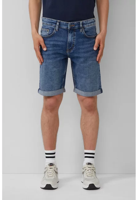 Къси дънки - Тъмносин