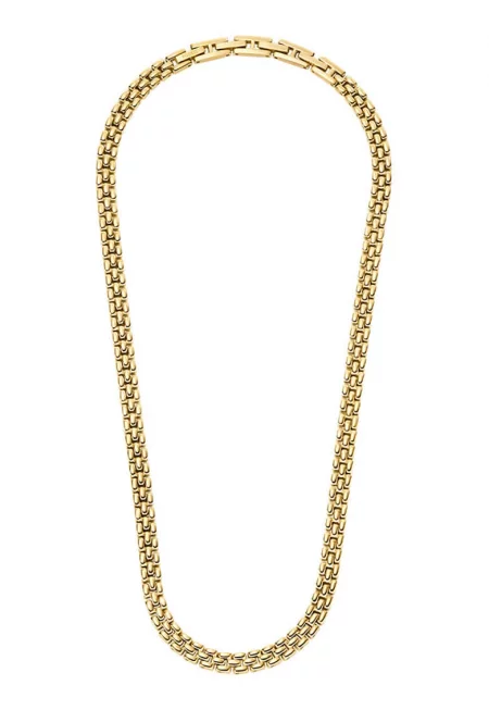 Колие от неръждаема стомана - Златист