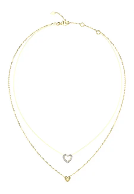 Колие с висулки - Златист