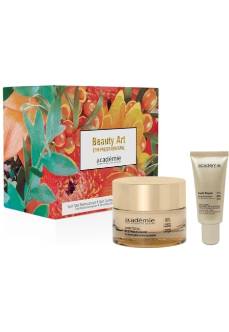 Комплект  Beauty Art Box L'Impressionisme Youth Repair: Крем Revitalizing Youth Repair Soin Total Restructuring - 50 мл + Крем и маска за контур около очите и устните Soin Lissant Contours Yeux & 