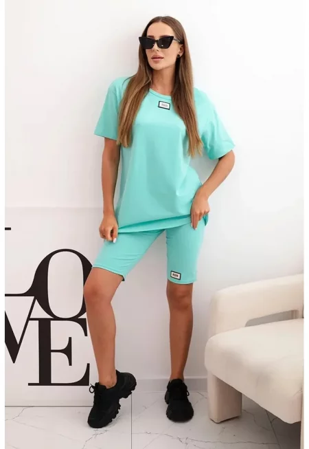 Комплект тениска и къси панталони - Един размер