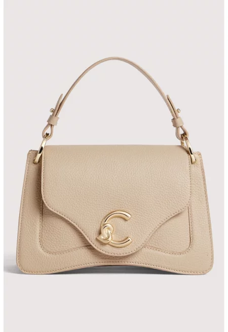 Кожена чанта C-Me с капаче