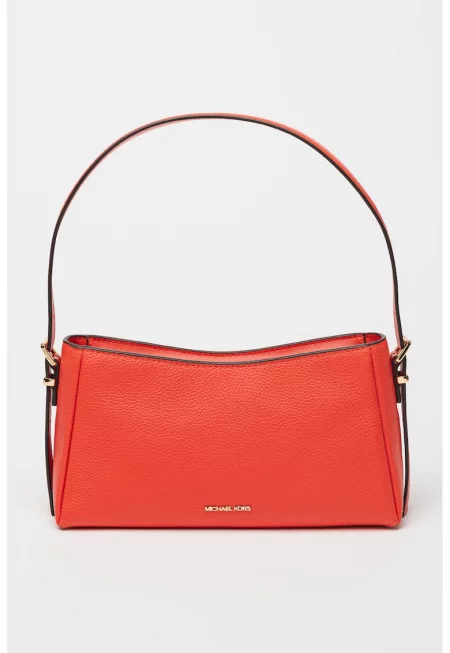 Кожена чанта през рамо Moore - Червен