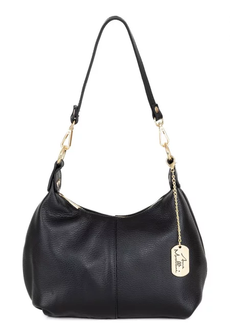 Кожена чанта с отделяща се презрамка