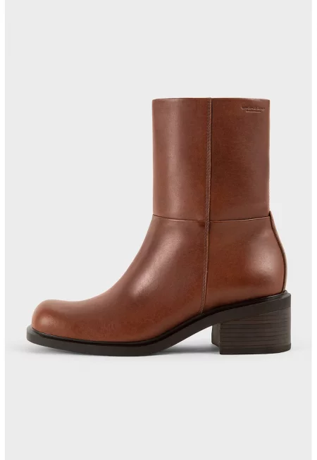 Кожени боти Daniella - Коняк кафяв