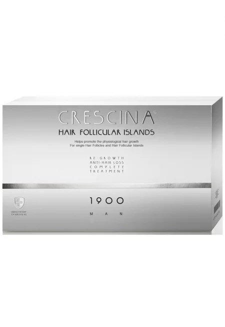 Лечение против изтъняване на косата при мъже  Follicular Islands 1700 - 10+10 ампули