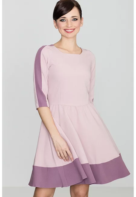 Ленитиф рокля - полиестер - розово