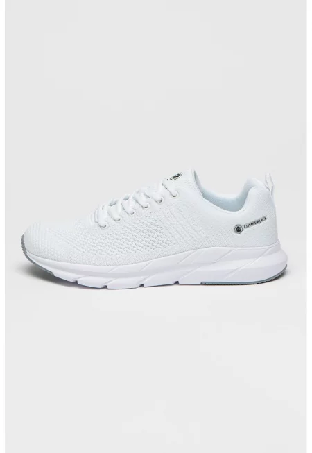 Lumberjck - Плетено-мрежести спортни обувки Connect - Бял