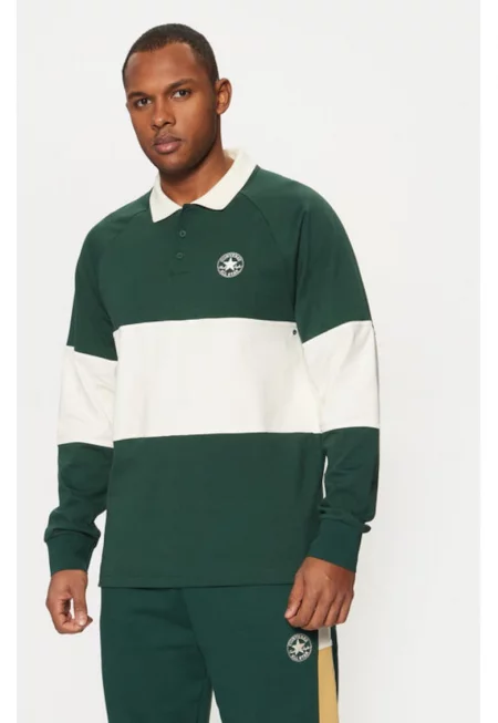 Мъжка тениска -  304942723 - Памучен - Зелен - Зелен