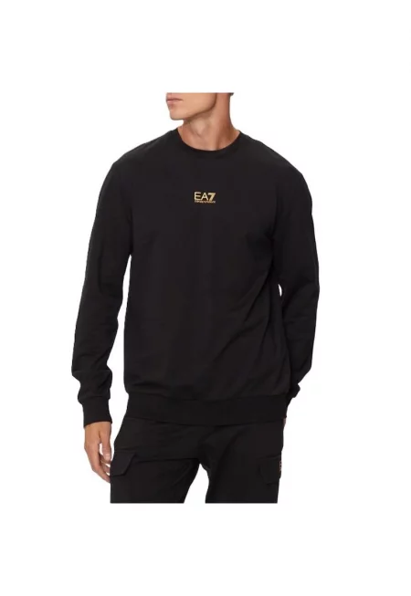 Мъжка тениска  8NPM30-PJVRZ-0208 - Черна - Черен