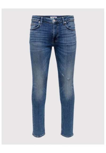 Мъжки дънки -  300006887 - Памук - Син